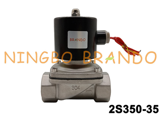 2S350-35 1-1/4“ paste het Elektrische Lichaam van de Solenoïdeklep SS304 220 in Volt