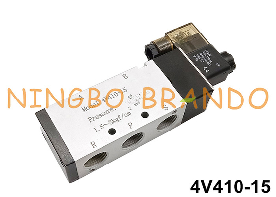 Intern Geloodste de Luchtklep 1/2 van de Acteren Pneumatische Solenoïde“ 4V410-15
