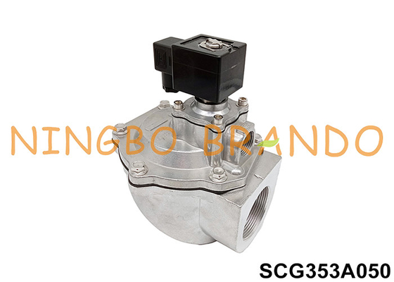 Rechte hoek 2“ Impuls Jet Diaphragm Valve Baghouse Filter SCG353A050