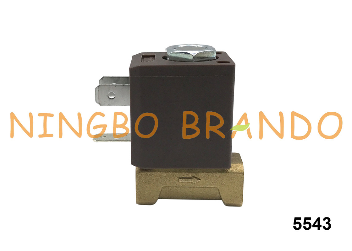 5543 CEME Type 2/2 Weg NC Messing Magneetventiel 1/8'' Inlaat M8 Uitlaat 24V 220V