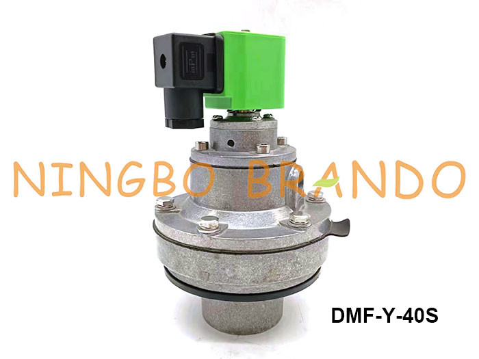 1,5 Duim dmf-y-JAREN '40 SBFEC Type Ingebedde Solenoïdeimpuls Jet Valve For Dust Removal