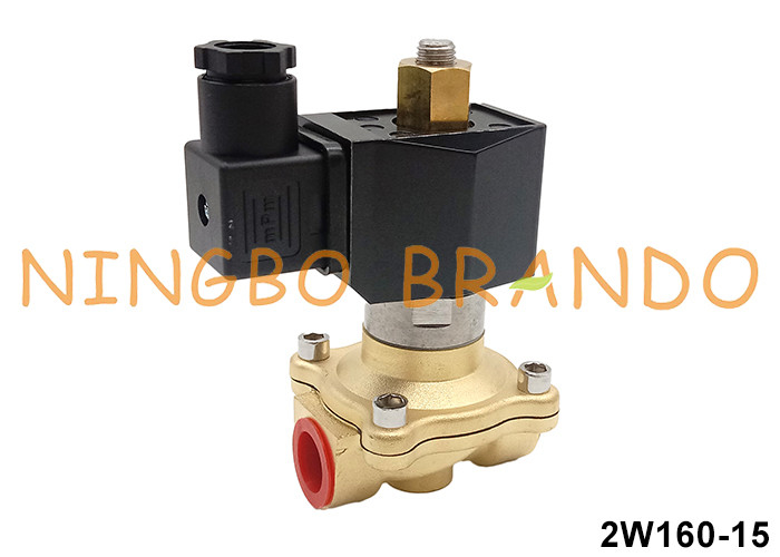 2w160-15-nr 1/2“ Klep van de Messingssolenoïde 2/2 normaal Open Manier