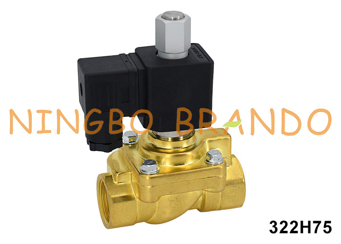 322H75 1/2'' 40 bar Parker-type Normaal geopend magnetoventil 24V 110V 220V