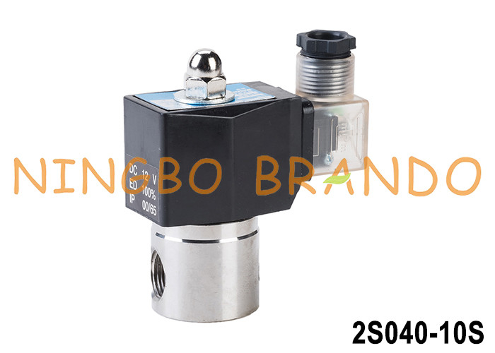 2S040-10 3/8'' waterlucht olie roestvrij staal magnetoventil 12V 24V 110V 220V