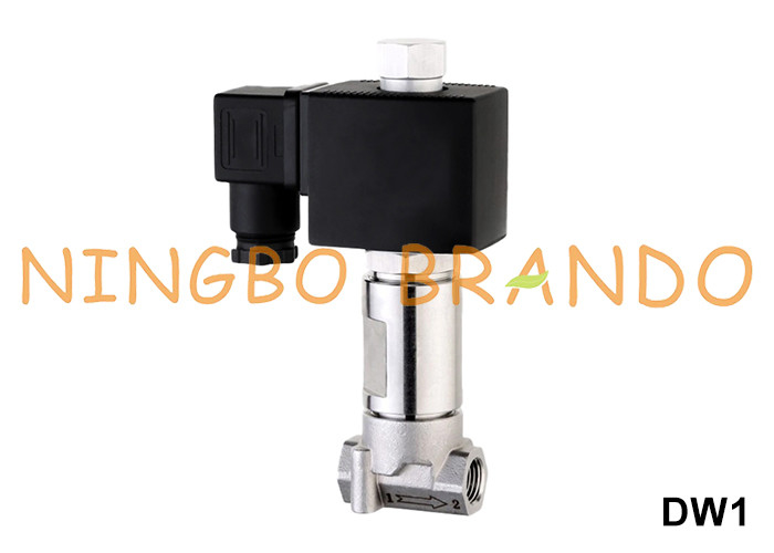-196°C Zeer lage temperatuur cryogene solenoïde klep voor vloeibare stikstof 1/8' 1/4'