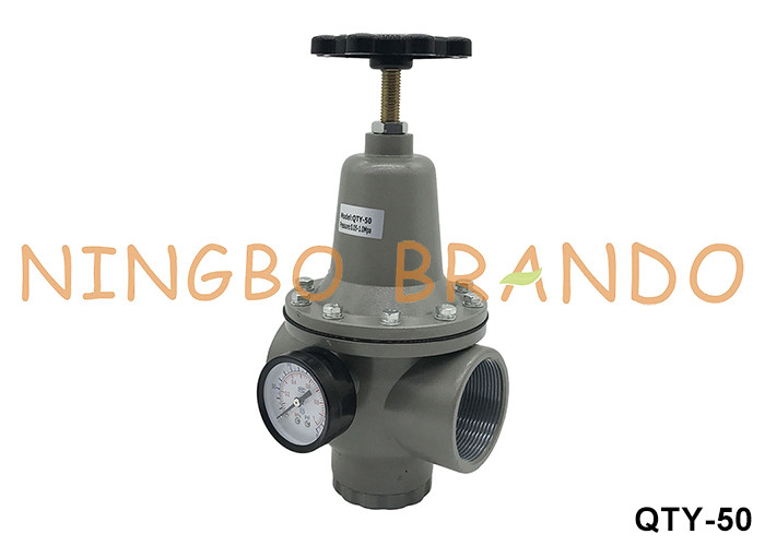 QTY-50 2'' 1 MPa Pneumatische luchtregelaar drukverlagend klep met meter