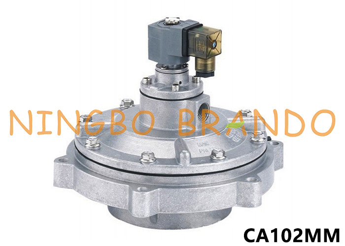 CA102MM 4'' Volledig onderdompelingspulsjetklep voor zakfilter 24V DC 220V AC