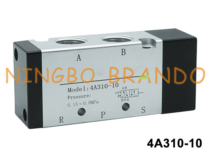 Airtac Type 4A310-10 5/2 Way Pneumatic Air Pilot Valve With Aluminum Alloy Body