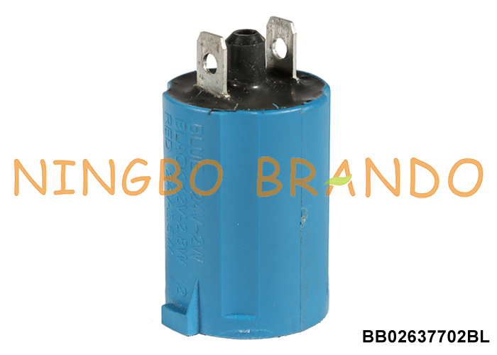 Blauwe Solenoïde Spoel Voor DELAVAL Melk Pulsator Onderdelen 24V 2W 3.3W EP100 EP2090