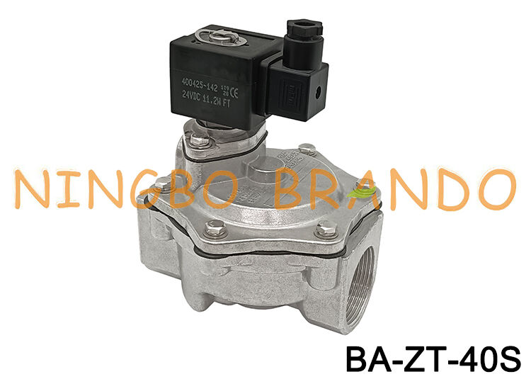 1-1/2 '' Straight Through Solenoid Pulse Jet Valve voor stofverzamelaar 24V 110V 220V