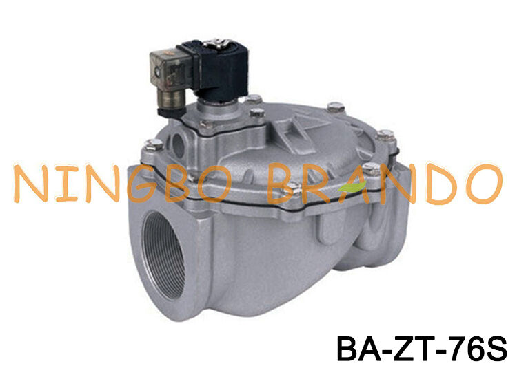 3'' Straight Through Pulse Jet Solenoid Valve voor stofverzamelaar 24V 110V 220V