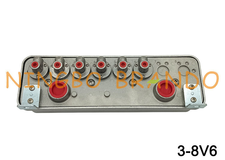 3-8V6 Goyen Type Solenoïde Pilootventiel Behuizing 3-8V6000-330 3-8V6000-336 12V 24V 110V 220V