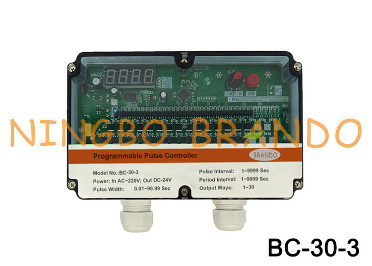 24 lijnen AC220V Input DC24V Output Pulse Valve Timer Controller voor stofverzamelaar