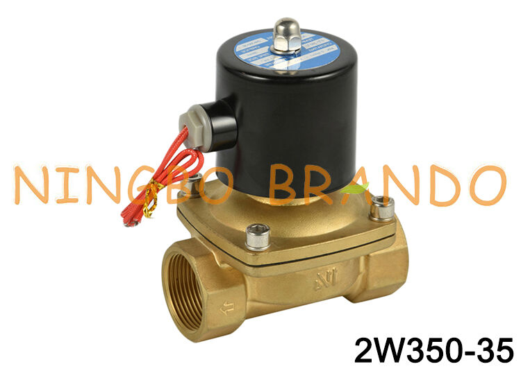 2W350-35 1 1/4 Inch Water Solenoïde Kleppen 2 Weg Normaal Gesloten
