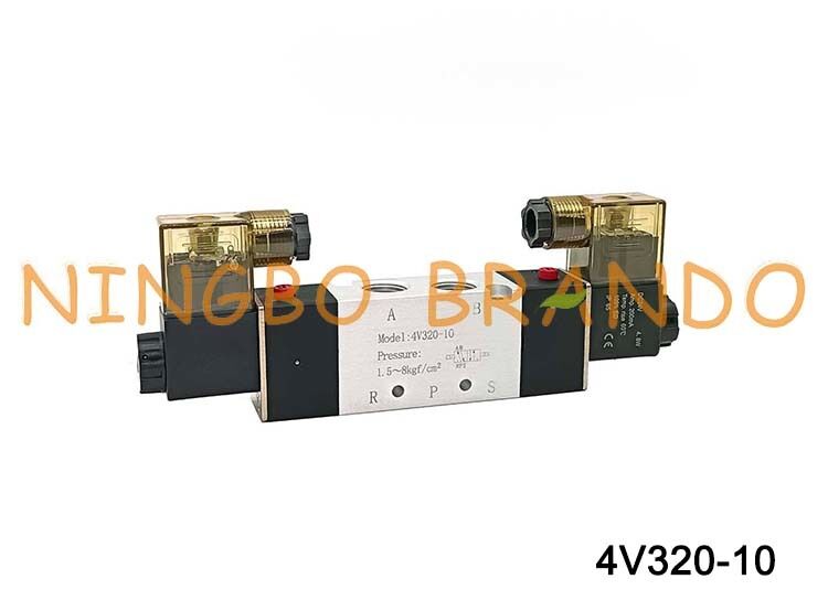 AirTAC Type 4V320-10 DC12V 3/8 '' dubbele solenoïde 5/2-weg solenoïde luchtklep