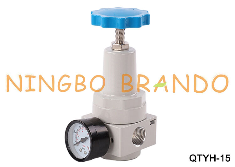 QTYH-15 1/2'' pneumatische QTYH hogedruk 35 bar luchtregelaar met meter