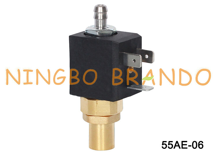 2-weg NC 1/8'' messing magneetventiel voor espressomachine 230V 240V