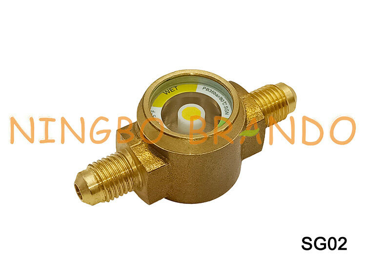 Danfoss Type SG Sight Glasses SGN SGI 1/4'' 3/8'' Flare ext x ext