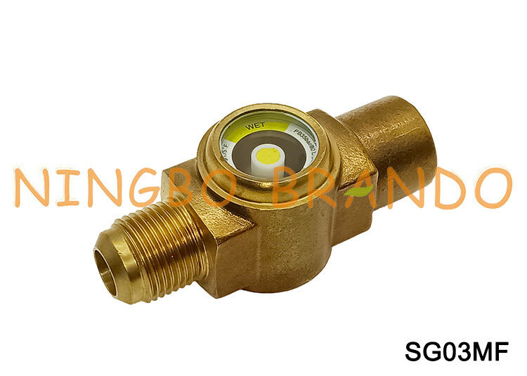 Danfoss Type SGN SGI Lagedruk kijkglas 1/4'' 3/8'' 1/2'' Flare int x ext