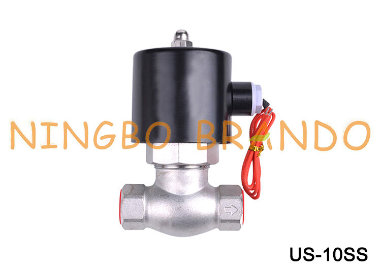 Stoommagneetventiel US-10 2L-10 3/8'' RVS magneetventiel 24V 220V