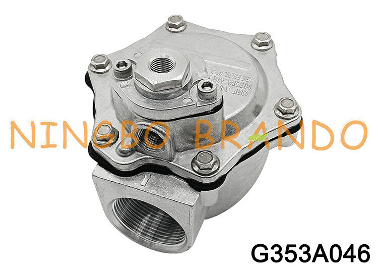 ASCO Type G353A046 1 1/2 inch Luchtbediening Afstandsbediening Pilot Dubbelmembraanventiel