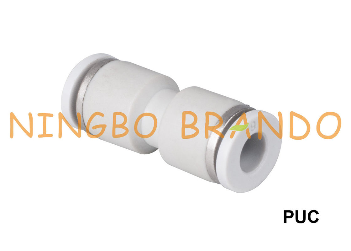PUC-Unie Rechte Plastic Pneumatische Buismontage 1/8“ 1/4“ 3/8“ 1/2“