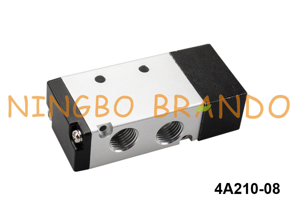 Type 5/2 Manier Enige Lucht Proefvalve pneumatic van 4A210-08 Airtac