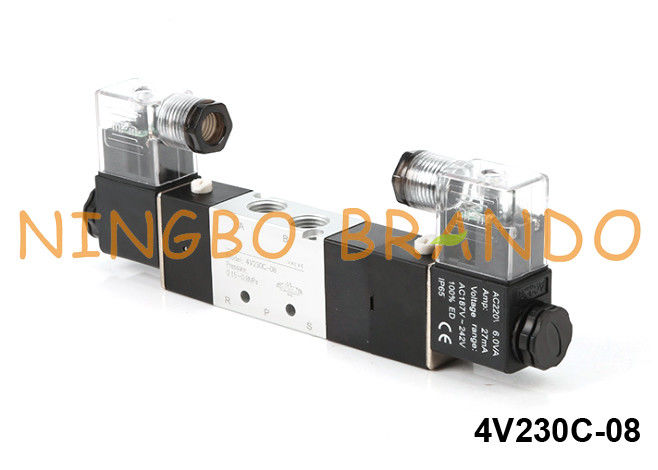 Het Type van 4V230C-08 Airtac Pneumatische Solenoïdeklep 4V230C-08-DC24V DC24V