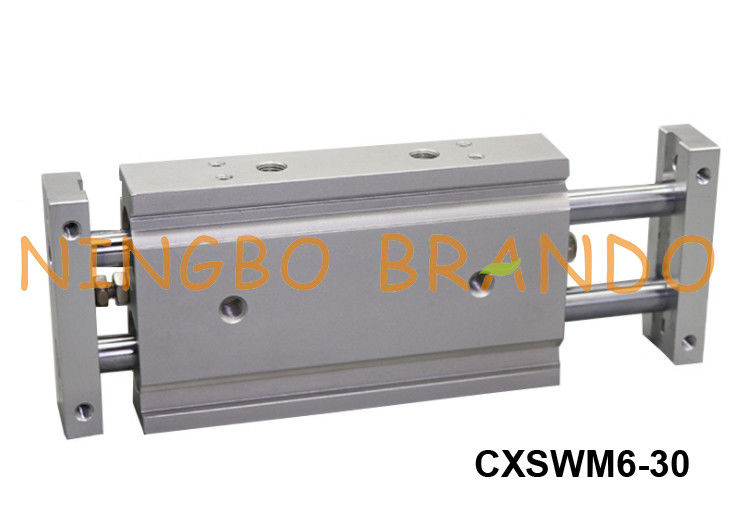 Het dubbele Type CXSWM6-30 van Gidsrod air cylinders pneumatic SMC