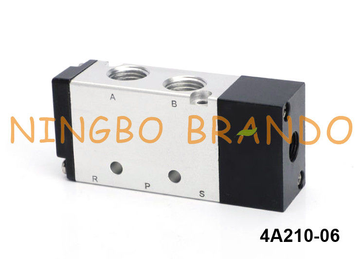 Type 5/2 Manier Enige Lucht Proefvalve pneumatic van 4A210-06 Airtac