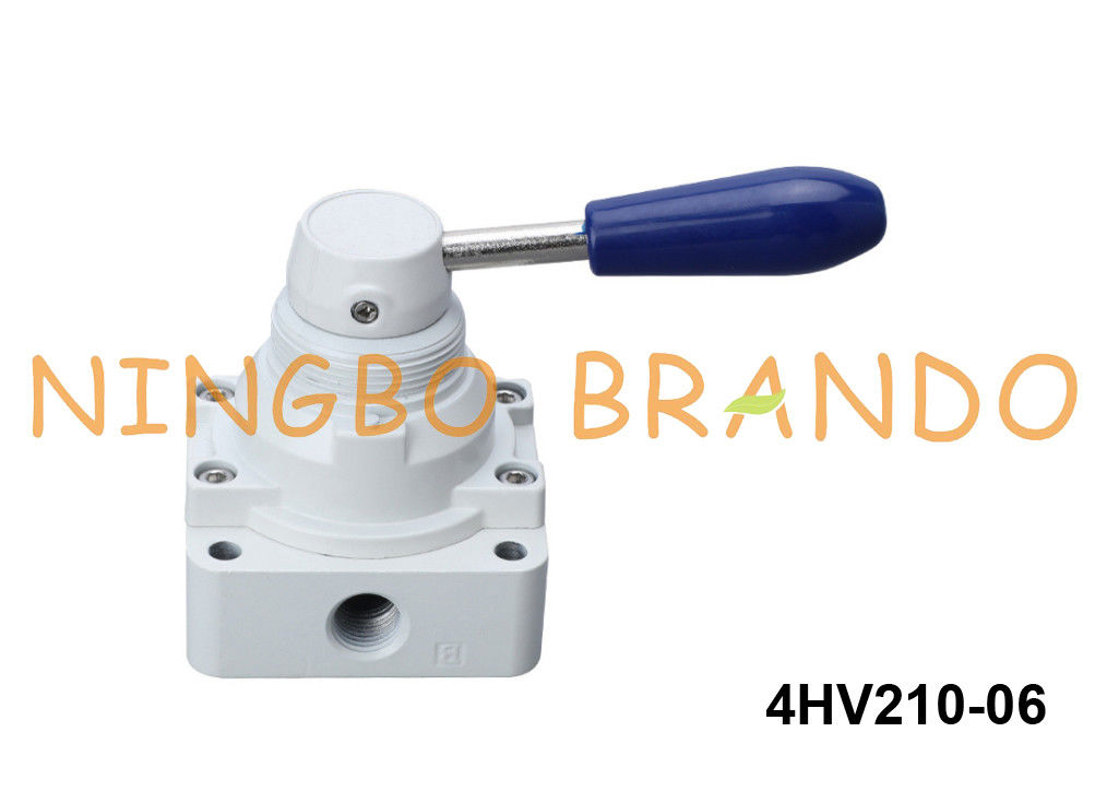Het Type van 4HV210-06 Airtac Hand de Luchtklep 4/2 van de Handhefboom Manier