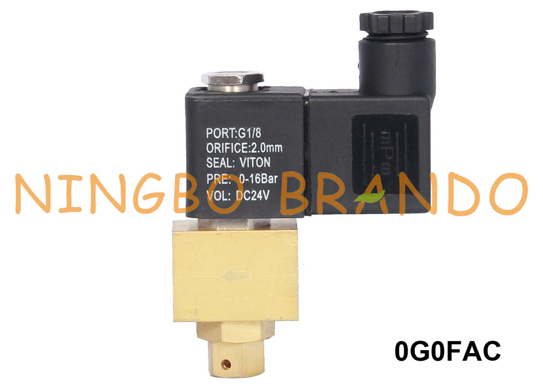 1/8“ de Solenoïde Afgesloten Klep van 12VDC 24VDC voor de Olie van de Benzinediesel