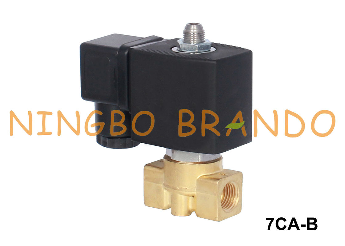 3/2 de Solenoïdeklep van het Maniermessing voor Waterlucht 1/8“ 1/4“ 12V 24V 110V 220V