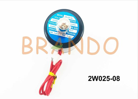 1/4'' Inch Golden Yellow Color 2V Water Control Valve 2W025-08 made of Superior Brass