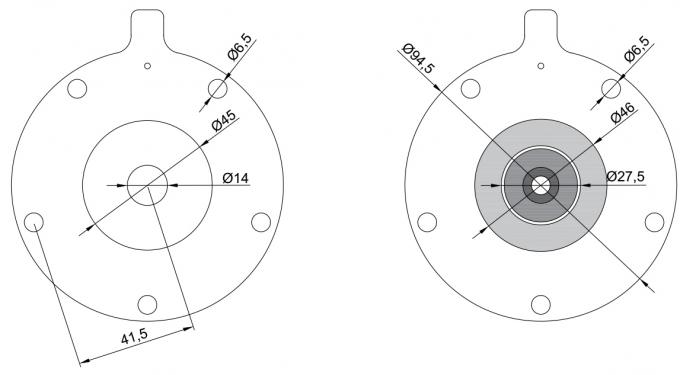 1“ SBFEC-Type de afmeting van de Impulsjet valve diaphragm repair kit van Baghouse