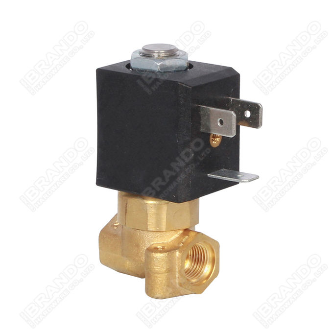 Machine 2 de Solenoïdeklep 220V 230V 3 van de Carimalikoffie van het Maniermessing
