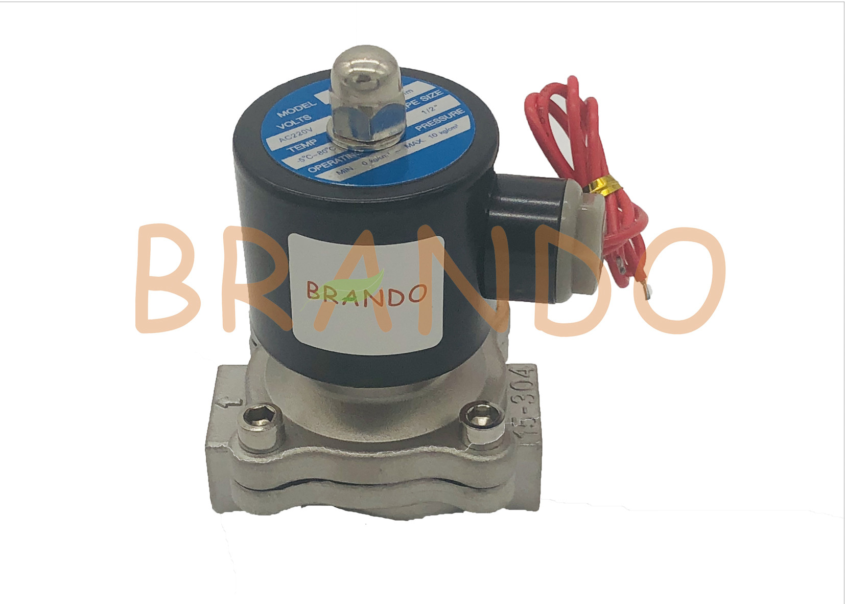 Normaal Gesloten Solenoïde Pneumatische Klep/de Solenoïdeklep 1/2 van