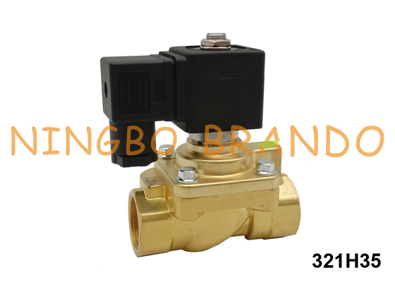 1/2“ de Solenoïdeklep 40 Bar 24V 220V van 321H35 Parker Type High Pressure Brass
