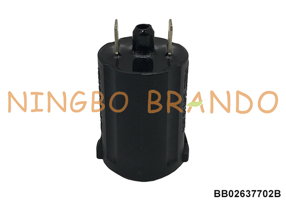 Zwarte Solenoïde Spoel Voor DELAVAL Melk Pulsator 12V 2.7W 2.8W EP100 EP2090