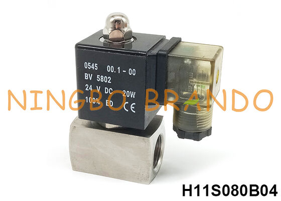160 bar 1/2'' Hoogdruksolenoïde klep 220V 110V 24V 12V 16 MPa