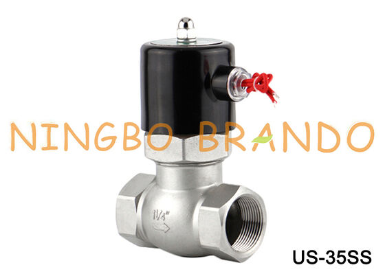 Stoommagneetventiel US-35 2L-35 1-1/4'' RVS magneetventiel 24V 220V