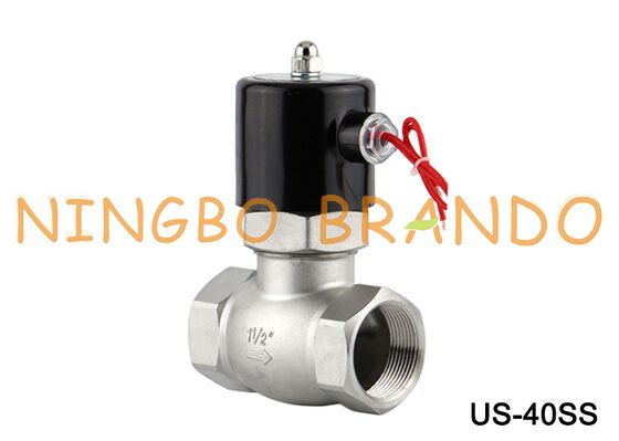 UniD Type US-40 Magneetventiel 1-1/2'' 2/2 Weg Normaal Gesloten RVS