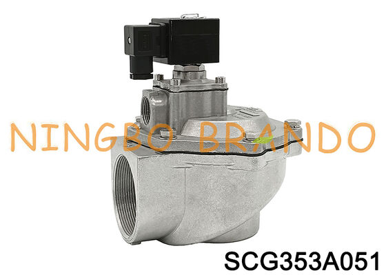G2-1/2'' SCG353A051 Rechte Hoek Membraan Magneetventiel DC24V AC220V