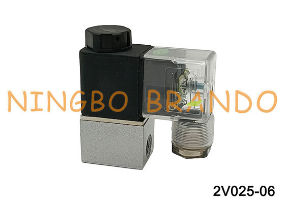 2V025-06 Normaal gesloten lucht-water-olie-magneetventiel 2V02506 DC12V