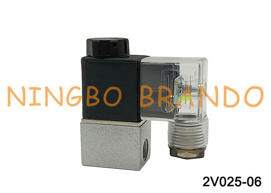 AirTAC Type 2V025-06 2/2-weg magneetventiel Direct werkend 12V/24V/110V/220V