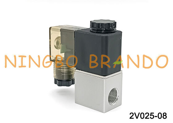 2V025-08 24V DC 2/2 pneumatisch magneetventiel 1/4 inch
