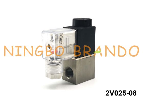 AIRTAC-Type 2V025-08 1/4“ Solenoïde Pneumatische Klep sloot normaal Rechtstreekse AC220V