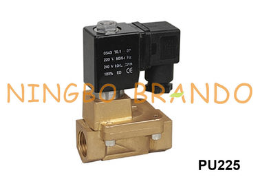 2/2 Maniernc Shako Type Klep van de Messingssolenoïde 3/4“ PU225-03 1/2“ PU225-04 220V 24V