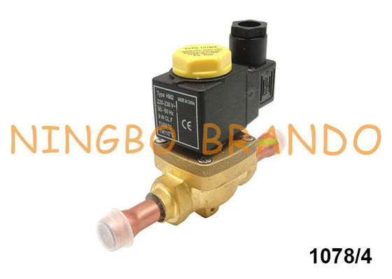 1078/4 Castel Type Refrigeration System Solenoid-Klep 1/2“ 220V 230V