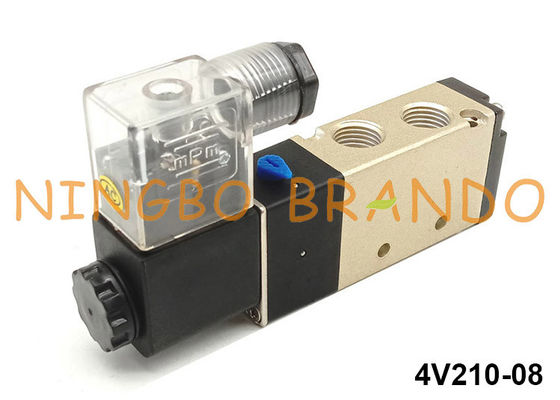 Airtactype Pneumatische Klep van de Luchtsolenoïde 1/4“ 4V210-08 AC220V AC110V